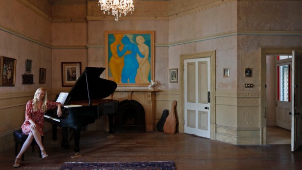 clare-andrew-finds-the-acoustics-of-this-room-have-a-calming-effect-on-her