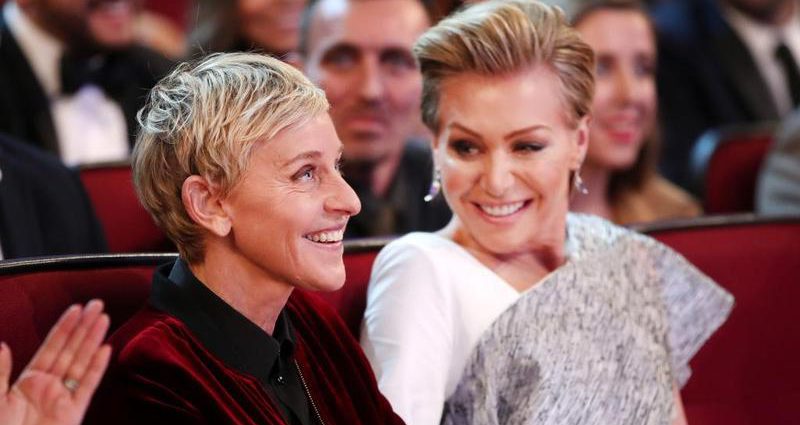 Ellen DeGeneres and Portia de Rossi