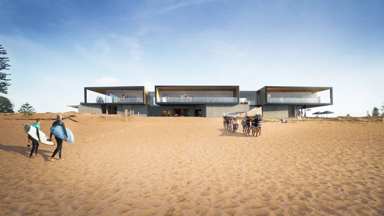 ona Vale Surf Life Saving Club.