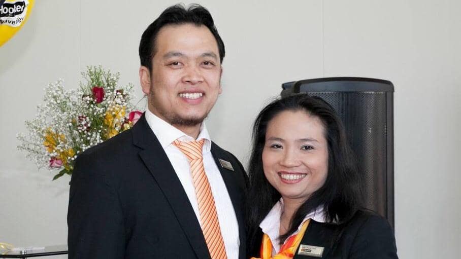 Joseph Ngo and Judy Nguyen