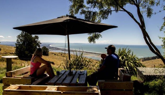 The cafe is on the Summit Rd above Mt Pleasant