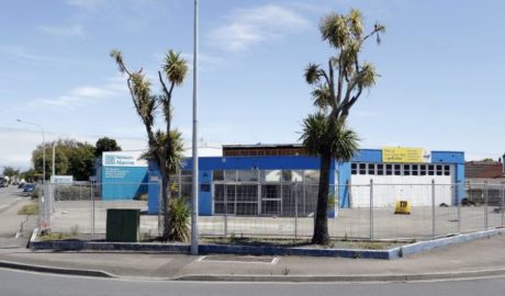 petrol station