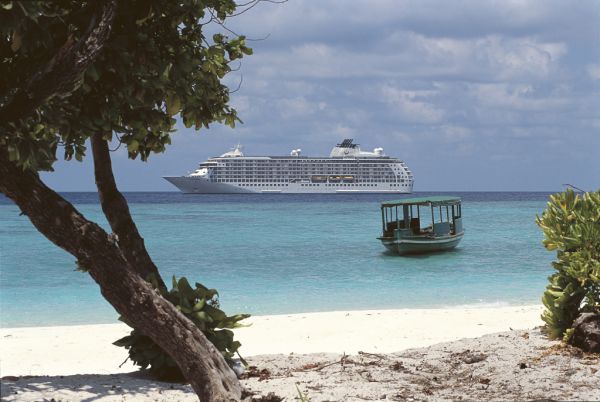 The World is the largest privately-owned residential cruise ship at sea