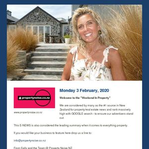 Property Noise ENEWS