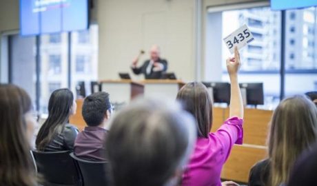 Auction clearance rates