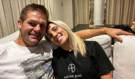 Celebrities at home