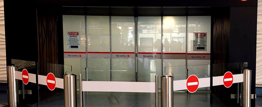 International arrivals