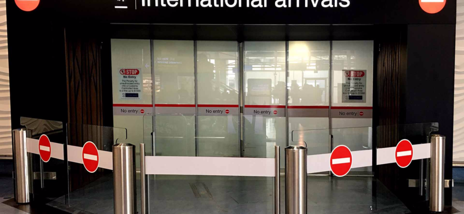 International arrivals