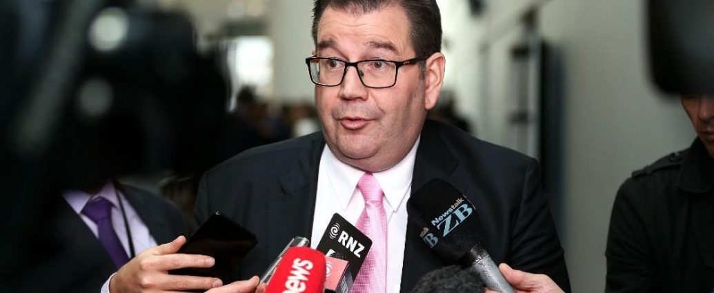 Finance Minister Grant Robertson
