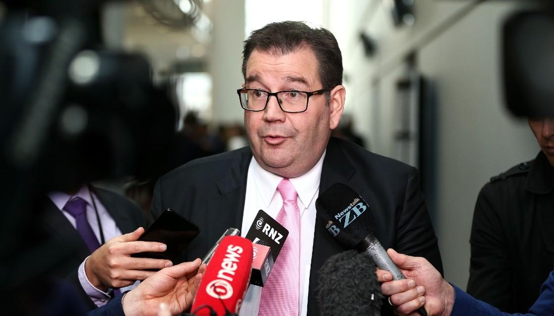 Finance Minister Grant Robertson