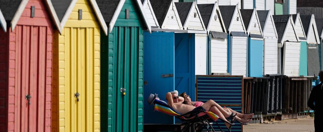 Beach huts