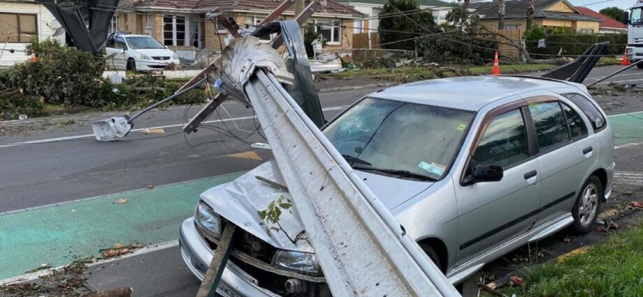 Auckland tornado