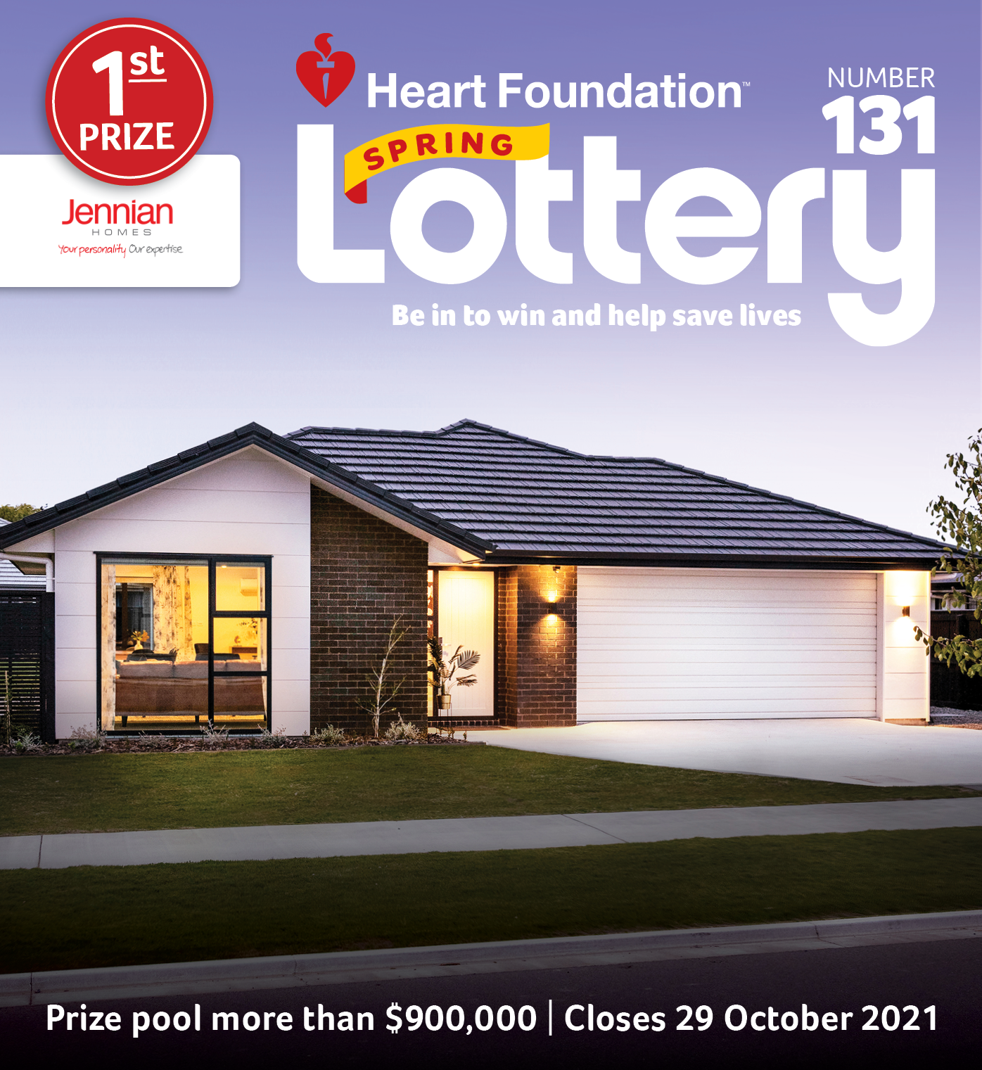 Heart Foundation Lottery No. 131