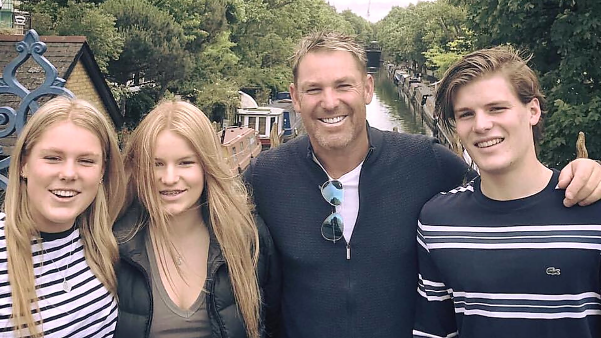 Shane Warne's family