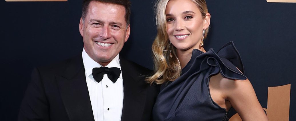 Karl Stefanovic and his wife Jasmine
