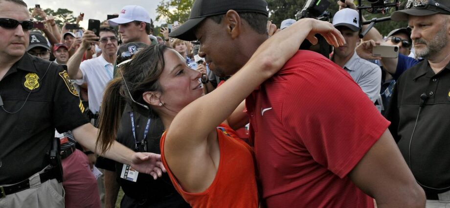 Tiger Woods' girlfriend Erica Herman