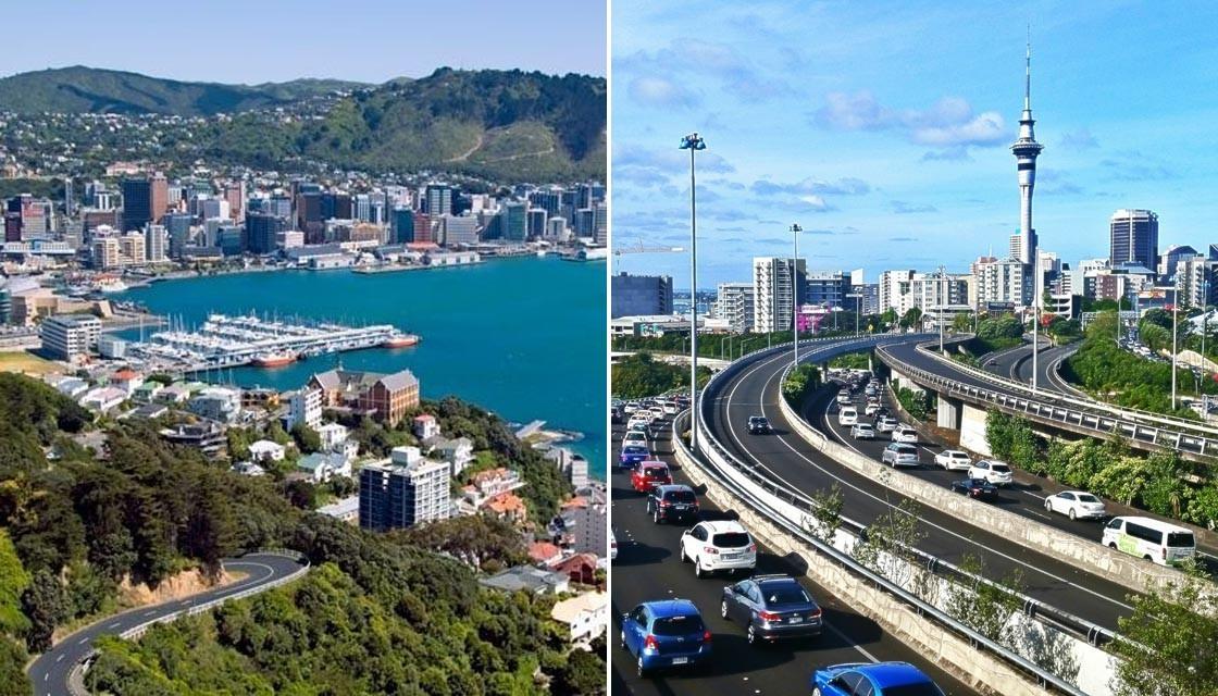 Wellington & Auckland