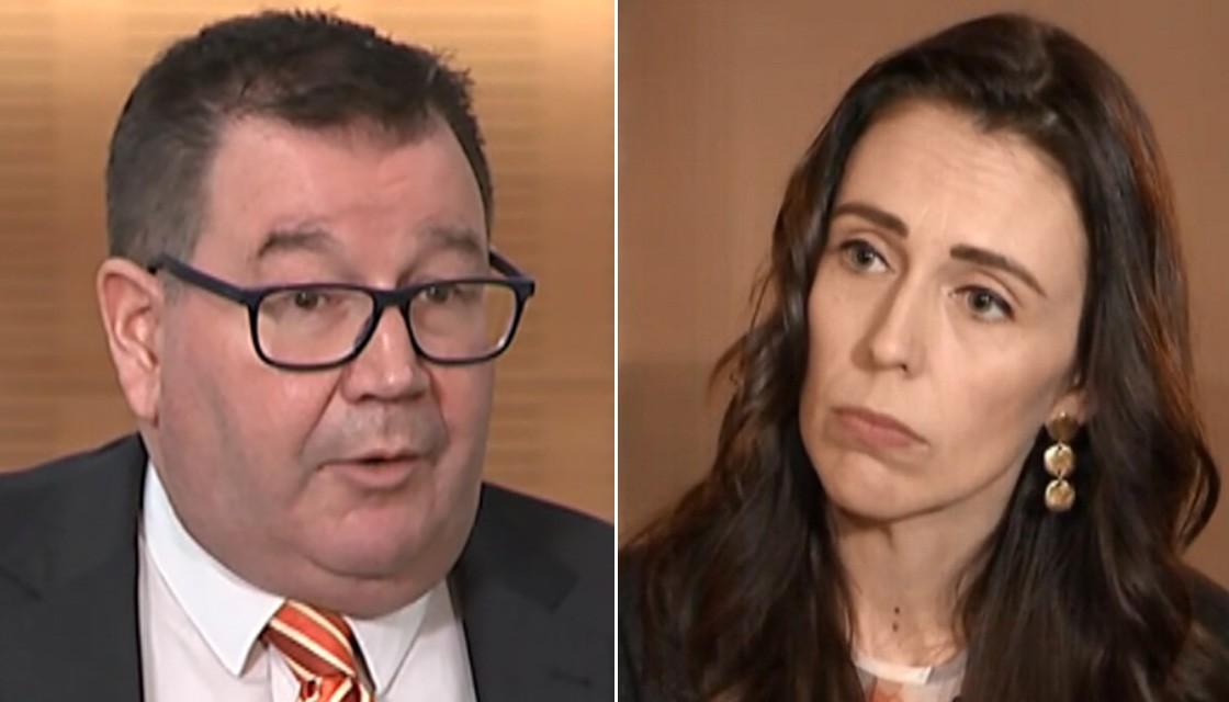 Grant Robertson and Jacinda Ardern