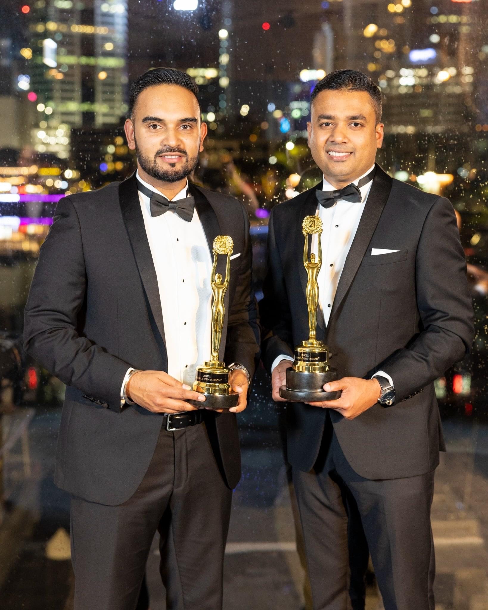 Gary Bal and Iresh Tennakoon - owners of Century 21 Local Realty, Papakura