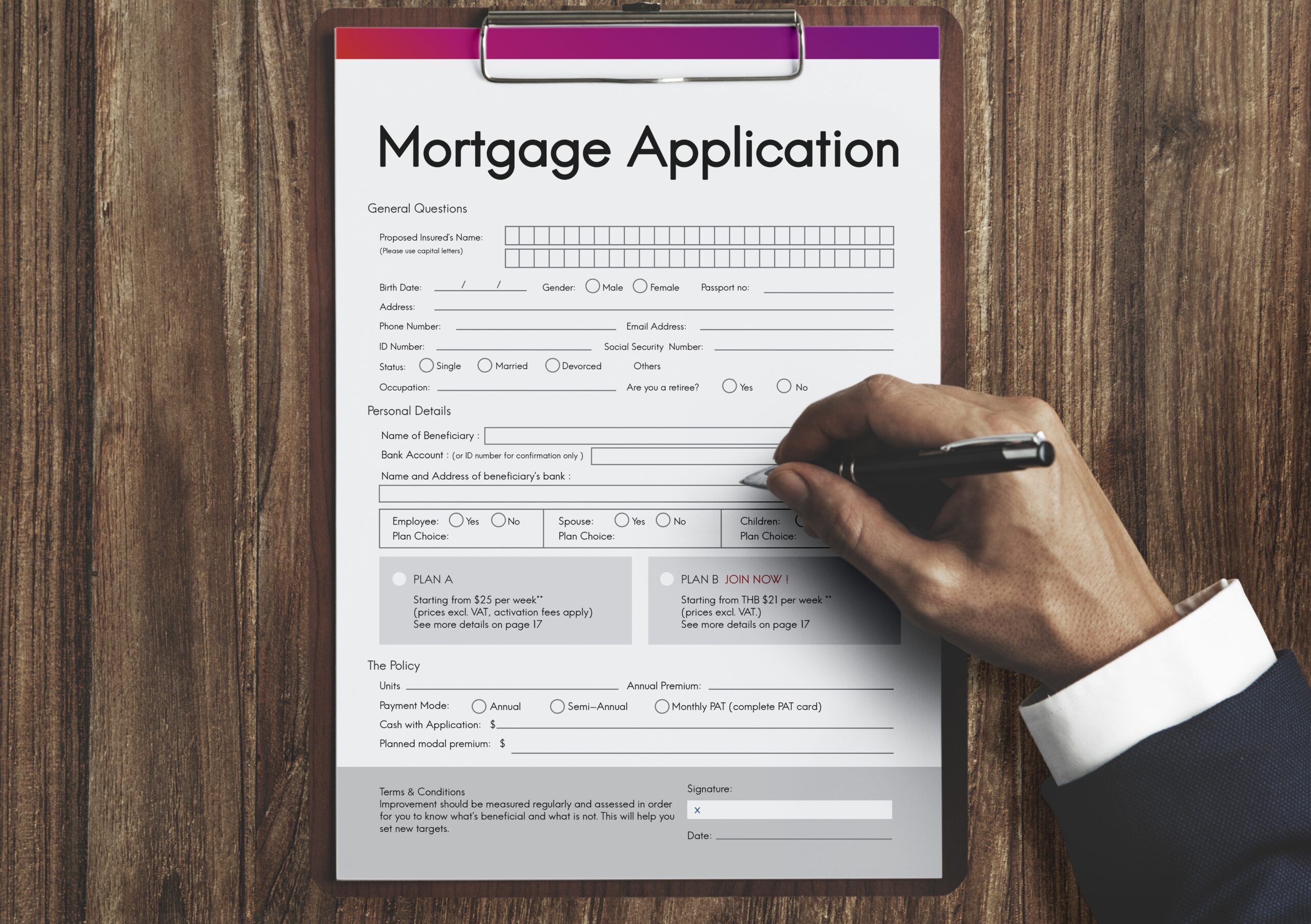 Mortgage Application