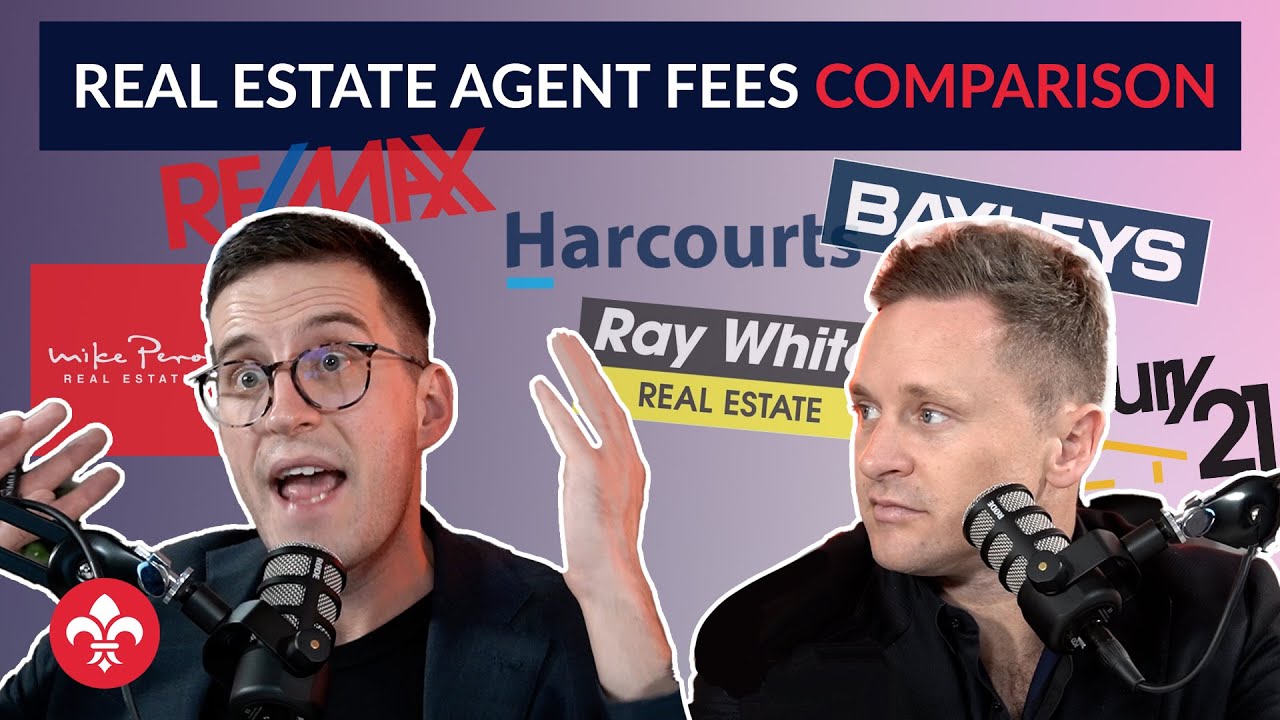 Real Estate Agents Who has the lowest and highest fees? WATCH Property News AU/NZ