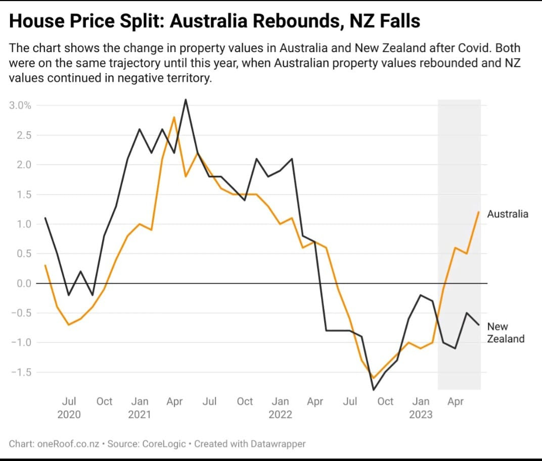 NZ versus Australia