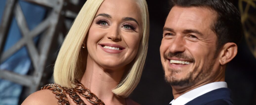 Katy Perry and Orlando Bloom
