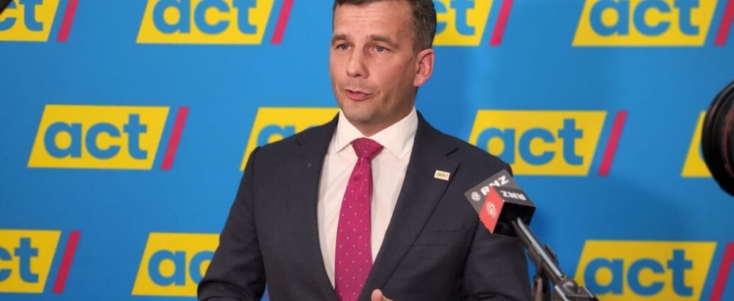 ACT Party leader David Seymour