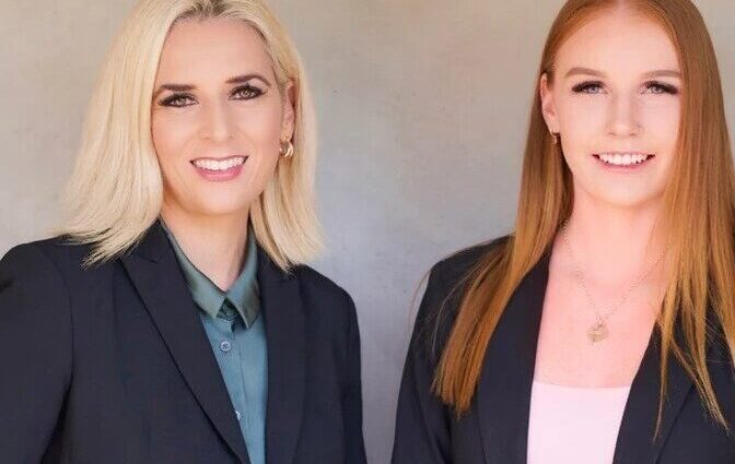 Sarah O'Gorman and Ashleigh Patton