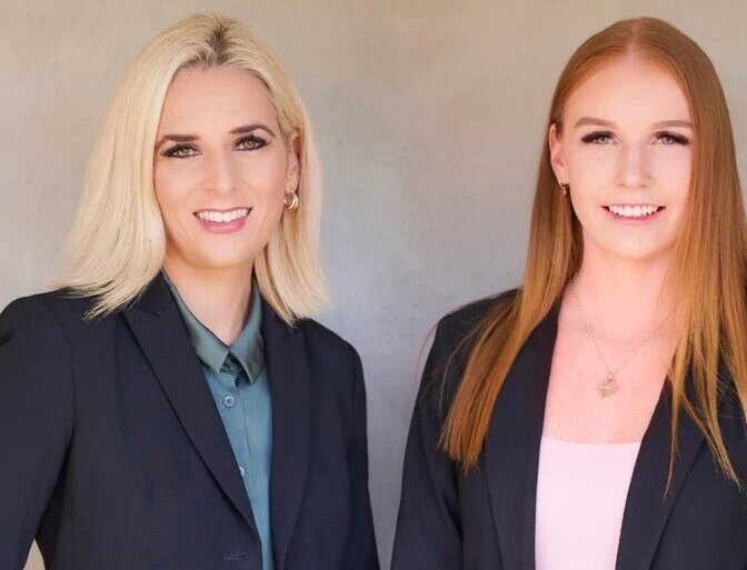 Sarah O'Gorman and Ashleigh Patton