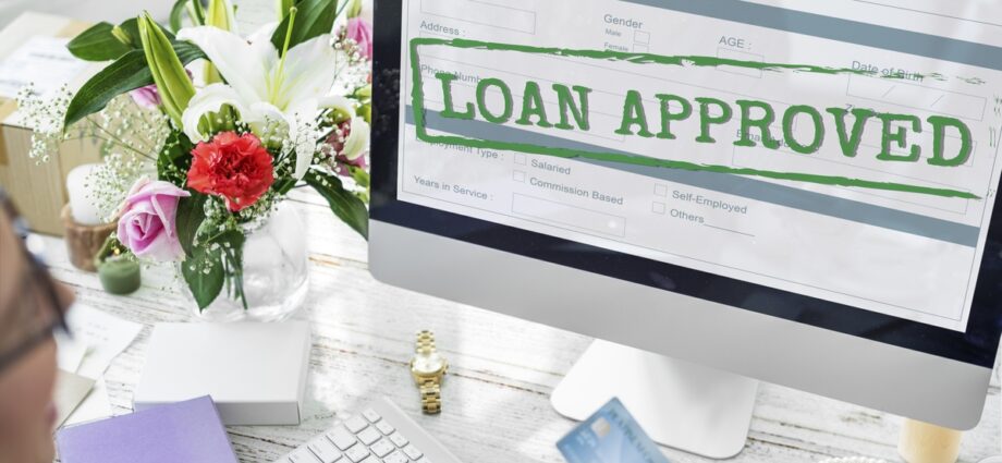 Loan Approved Application Form Concept