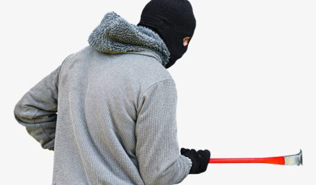 home had been burgled