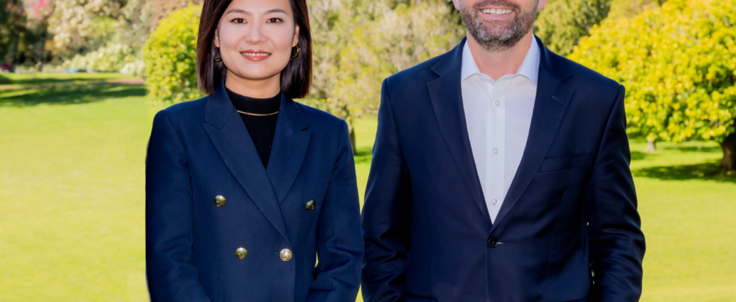 Local Ray White real estate experts May Ma and Daniel Horrobin