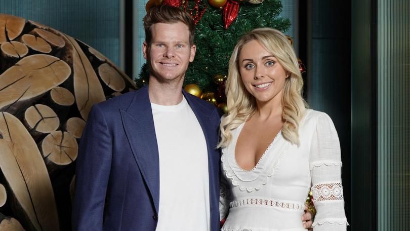 Steve Smith and wife Dani Willis 