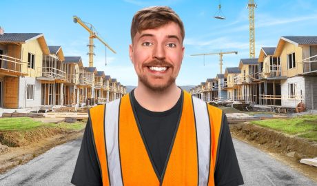 Mr Beast - Builds a town
