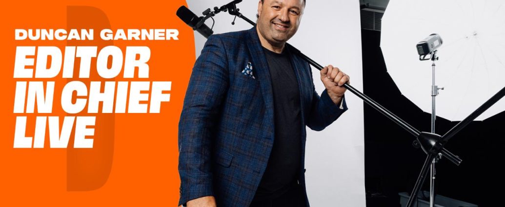 Duncan Garner: Editor in Chief
