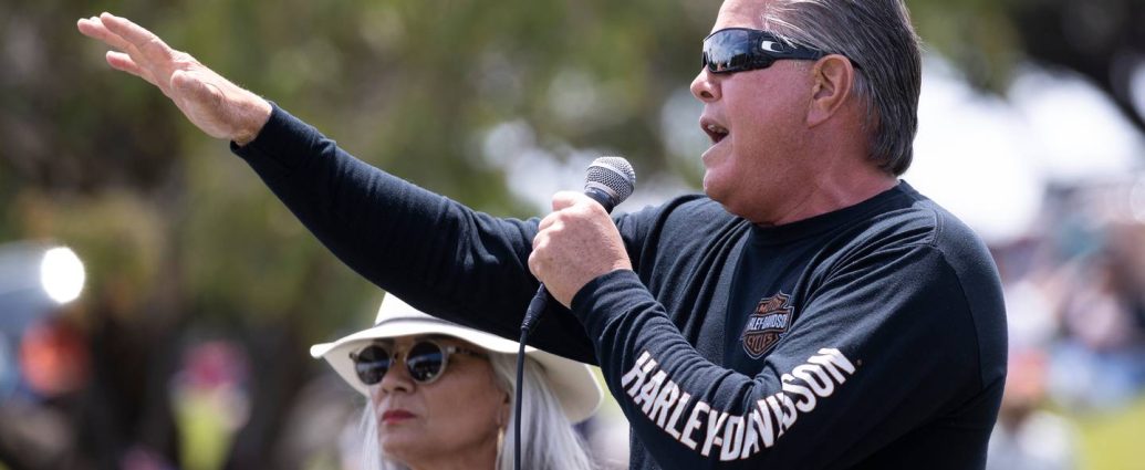 Brian Tamaki and his wife Hannah Tamaki