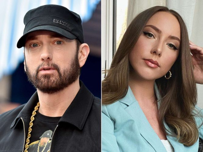 Eminem and Daughter Hailie Jade Scott