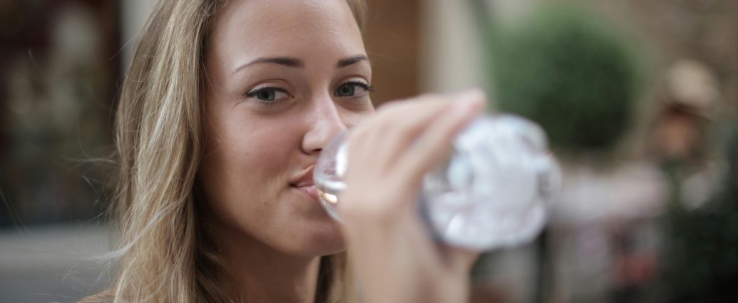 Photo by Andrea Piacquadio: https://www.pexels.com/photo/selective-focus-photo-of-smiling-woman-drinking-water-from-a-plastic-bottle-3763929/