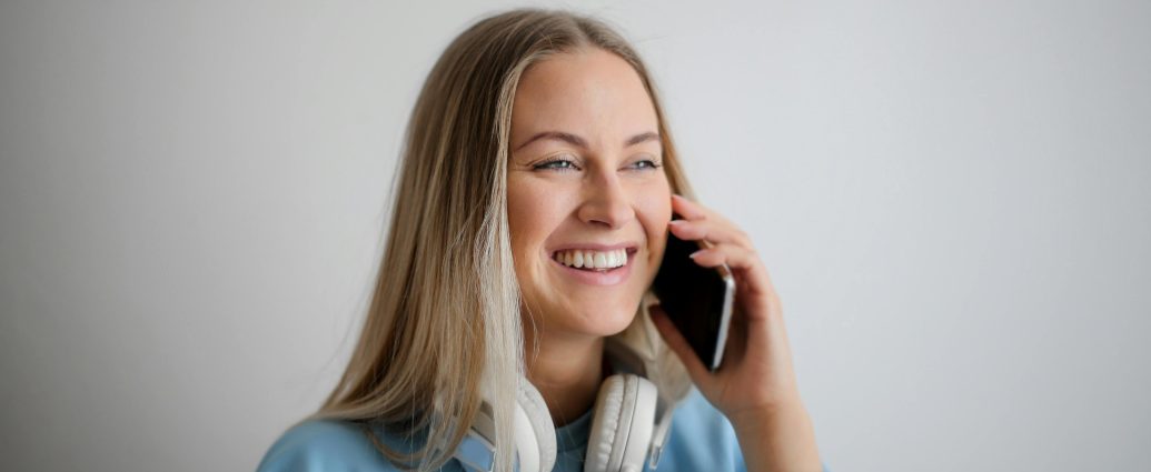 Photo by Andrea Piacquadio: https://www.pexels.com/photo/woman-in-blue-long-sleeve-shirt-holding-black-smartphone-3767421/