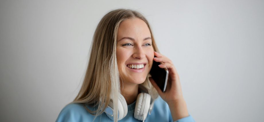 Photo by Andrea Piacquadio: https://www.pexels.com/photo/woman-in-blue-long-sleeve-shirt-holding-black-smartphone-3767421/