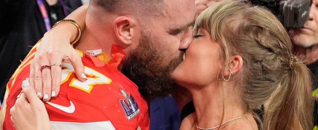 Taylor Swift and Travis Kelce