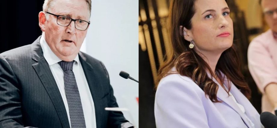 Adrian Orr and Nicola Willis