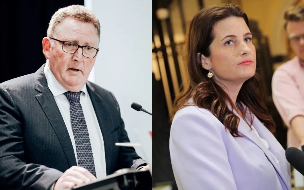 Adrian Orr and Nicola Willis