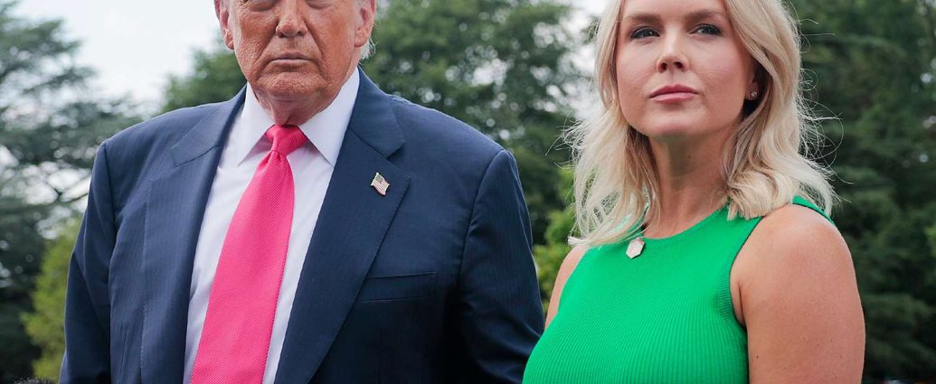 White House press secretary Karoline Leavitt