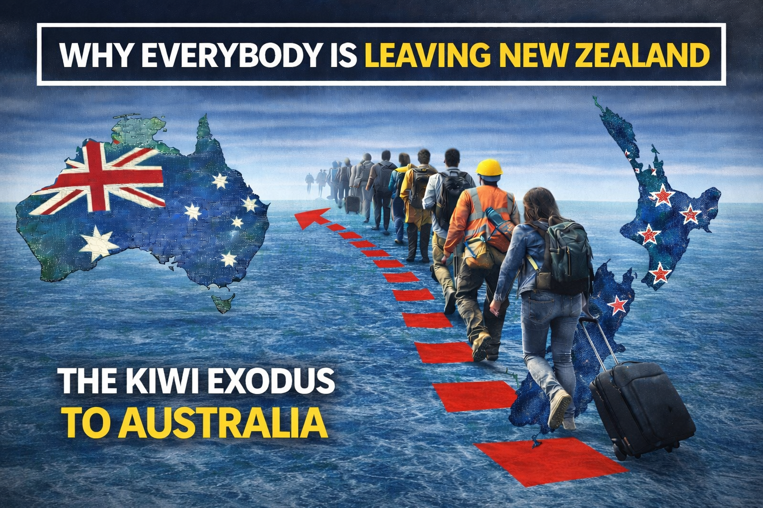 Kiwis leaving