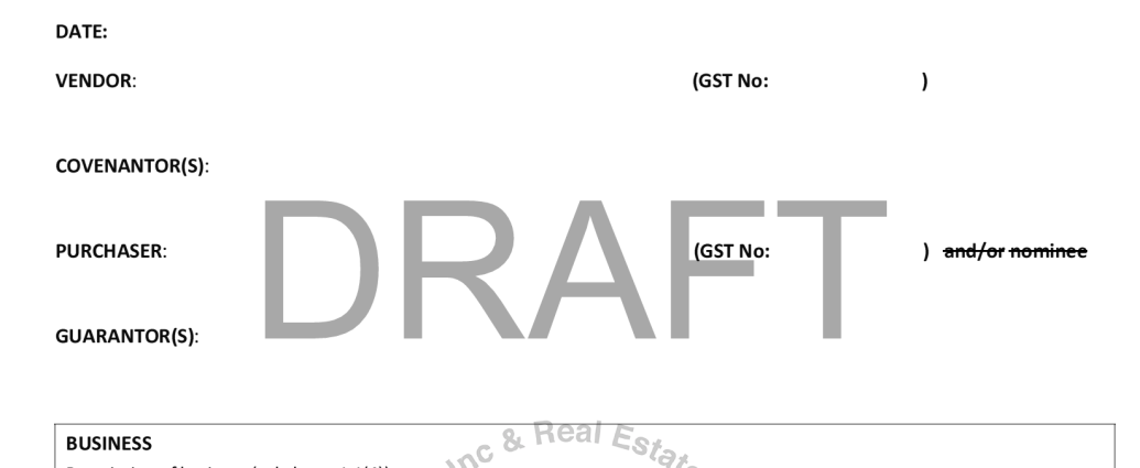 S & P agreement