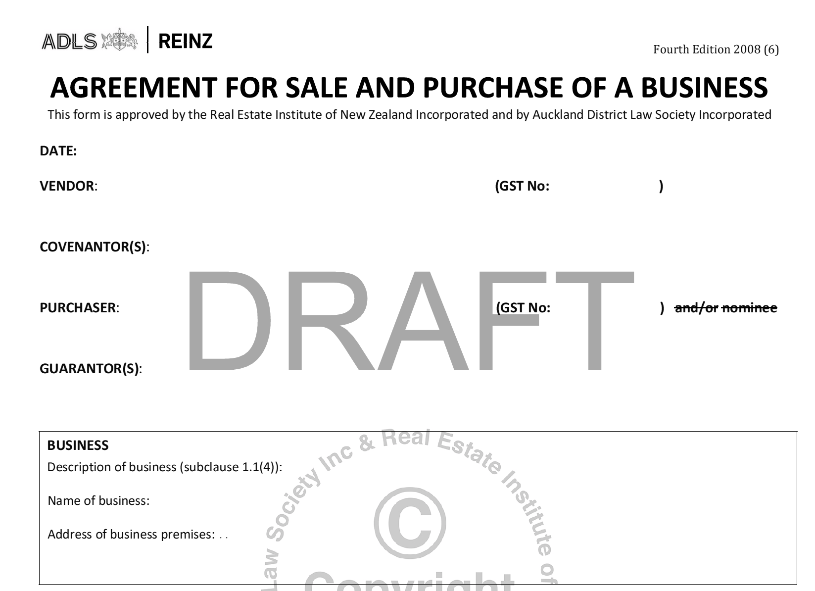 S & P agreement