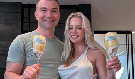 Matthew Horncastle with his partner Hannah Bungay