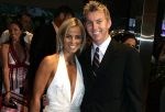 Brett Lee and wife Lana Anderson